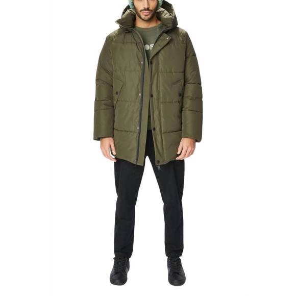 NEW OOFWEAR hooded 5989 jacket in moss green - Picture 2 of 6